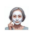 [アレンジ用]パック中ですが何か？（個別スタンプ：7）