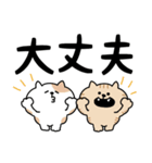 ねこがいっぱいのスタンプ4 でか文字（個別スタンプ：20）