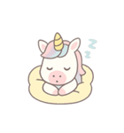ユニコーンのファンシーなスタンプ（個別スタンプ：9）
