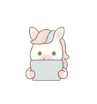 ユニコーンのファンシーなスタンプ（個別スタンプ：16）
