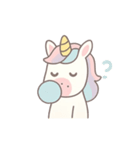 ユニコーンのファンシーなスタンプ（個別スタンプ：24）