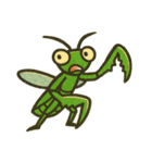 [アレンジ用]夏の虫カマキリカブトムシセミ（個別スタンプ：7）