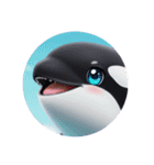 クジライルカシャチカプセルトイ（個別スタンプ：7）