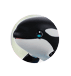 クジライルカシャチカプセルトイ（個別スタンプ：8）