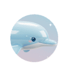 イルカクジラシャチプレミアムカプセルトイ（個別スタンプ：2）