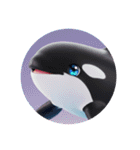 イルカクジラシャチプレミアムカプセルトイ（個別スタンプ：8）