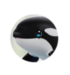 イルカクジラシャチプレミアムカプセルトイ（個別スタンプ：16）