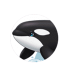 イルカクジラシャチプレミアムカプセルトイ（個別スタンプ：18）