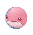 イルカクジラシャチプレミアムカプセルトイ（個別スタンプ：24）