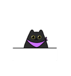 空虚の猫カカ（個別スタンプ：1）