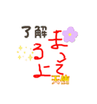 大文字スタンプ集合（個別スタンプ：23）