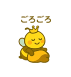働き蜂 文字無しあり 日本語（個別スタンプ：9）