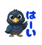カラスのカー助語（個別スタンプ：2）