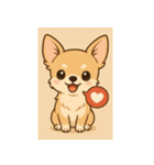 かわいい犬の挨拶シリーズ～これで伝わる～（個別スタンプ：6）