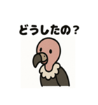 かわいいシュールなハゲタカの毎日（個別スタンプ：14）