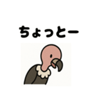 かわいいシュールなハゲタカの毎日（個別スタンプ：17）