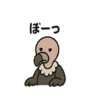 かわいいシュールなハゲタカの毎日（個別スタンプ：35）