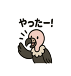 かわいいシュールなハゲタカの毎日（個別スタンプ：40）