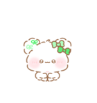 写真に貼れる♡ふわきゅん【みどり】（個別スタンプ：3）