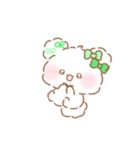 写真に貼れる♡ふわきゅん【みどり】（個別スタンプ：4）