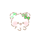 写真に貼れる♡ふわきゅん【みどり】（個別スタンプ：13）