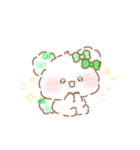 写真に貼れる♡ふわきゅん【みどり】（個別スタンプ：19）