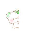 写真に貼れる♡ふわきゅん【みどり】（個別スタンプ：33）