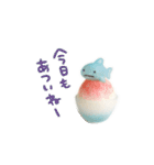 夏っぽいしょぼいスタンプ（個別スタンプ：4）