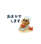 夏っぽいしょぼいスタンプ（個別スタンプ：28）