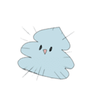 動くパーカーの女の子(銀髪)（個別スタンプ：15）