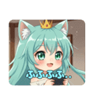 楽しいこといっぱいみなみちゃん（個別スタンプ：11）
