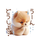 ポメラニアンの夏のよく使う言葉（個別スタンプ：8）
