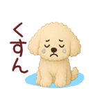 ずっと使えるトイプードルスタンプ【敬語】（個別スタンプ：6）