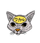 脳内丸見え！猫編（個別スタンプ：7）