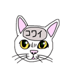 脳内丸見え！猫編（個別スタンプ：16）