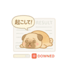 ゲーマー仲間に使える！わんこスタンプ（個別スタンプ：33）