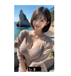 夏色美女葵（個別スタンプ：18）