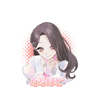 ネガティヴハッピィ アイドルver.（個別スタンプ：6）