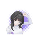 ネガティヴハッピィ アイドルver.（個別スタンプ：12）