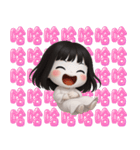 かわいい女の子の幽霊❤️夏の時間（個別スタンプ：4）