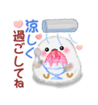 シマエナガさん♡夏（個別スタンプ：21）