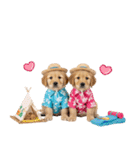 ゴールデンの夏（個別スタンプ：40）