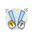 8月と9月に使える！もこどりスタンプ（個別スタンプ：1）
