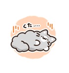 8月と9月に使える！もこどりスタンプ（個別スタンプ：3）