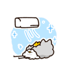 8月と9月に使える！もこどりスタンプ（個別スタンプ：5）