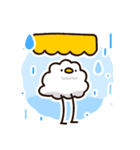 8月と9月に使える！もこどりスタンプ（個別スタンプ：13）