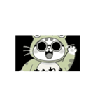 サングラスのふとっちょ猫（個別スタンプ：3）