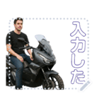 ⚫スポーツスクーター日本 (セリフ変更可能)（個別スタンプ：6）