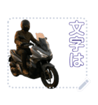 ⚫スポーツスクーター日本 (セリフ変更可能)（個別スタンプ：7）