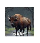 ばふっとバッファロー（個別スタンプ：6）
